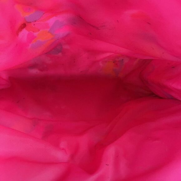 Lilly Pulitzer For Estee Lauder Makeup Bag Pink Floral Gold Trim Preppy Cosmetic - Picture 6 of 7